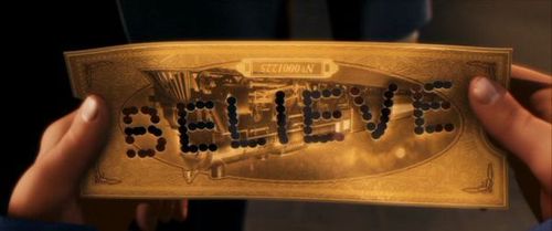 Image result for seeing is believing polar express